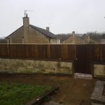 A gate and fence installation in Bath
