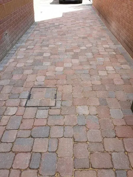 Block paving in Peasdown St John