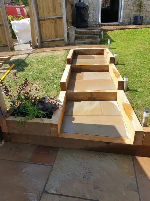 Garden transformation in Kilmersdon