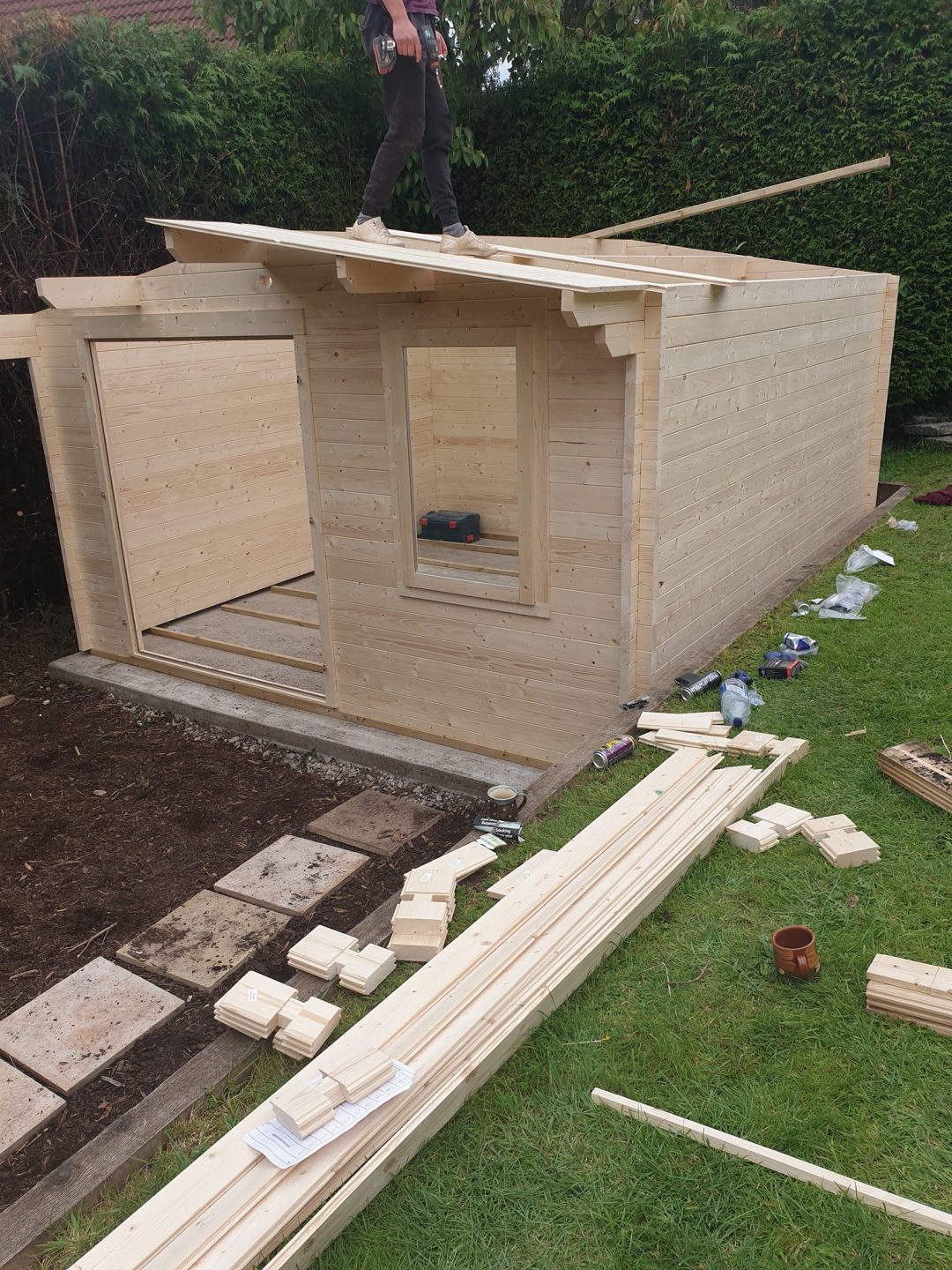 Log Cabin build